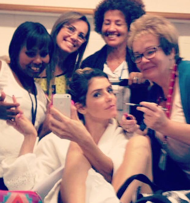 Deborah Secco grava final de <i>A Grande Família</i>