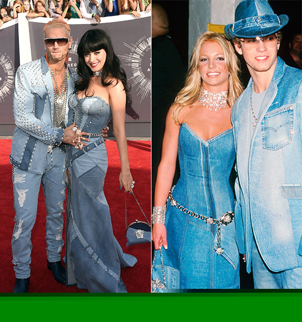 Britney Spears responde a paródia de Katy Perry, que usou vestido <i>jeans</i> durante o <I>VMA</i>