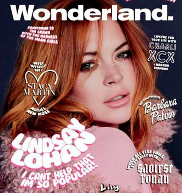 Lindsay Lohan Ilustra Capa De Revista Com Frase Não Tenho Culpa