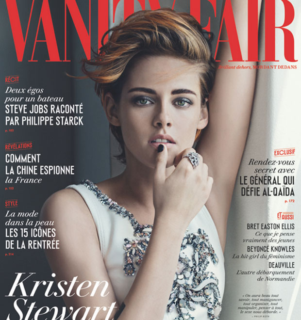 Sofisticada, Kristen Stewart posa para capa de revista francesa
