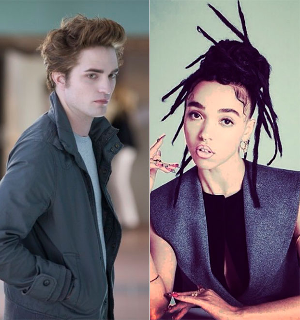 Robert Pattinson é flagrado andando de carro com novo <i>affair</i>, a cantora FKA Twigs