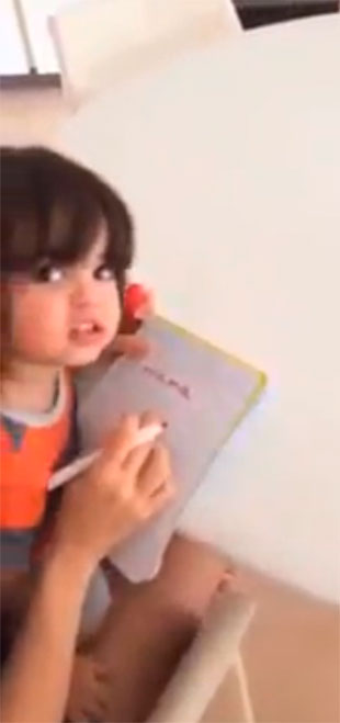 Grávida, Shakira divulga vídeo mostrando que Milan está aprendendo a ler