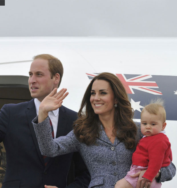 Após ter se sentido mal durante a gravidez, Kate Middleton pode voltar a viajar com Príncipe William