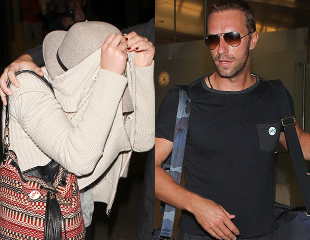 Jennifer Lawrence desembarca em Los Angeles com mesmo broche de Chris Martin