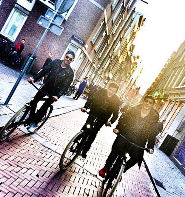 Zac Efron comemorou seu aniversário de 27 anos em Amsterdam