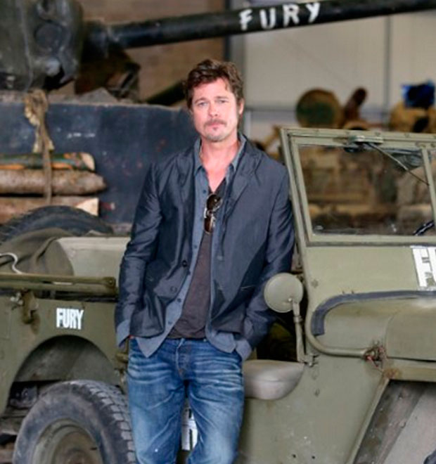 Brad Pitt diz que o filme <i>Corações de Ferro</i> fez dele um pai melhor