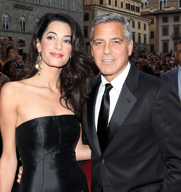 George Clooney e Amal Alamuddin comemoram novamente o casamento, entenda!