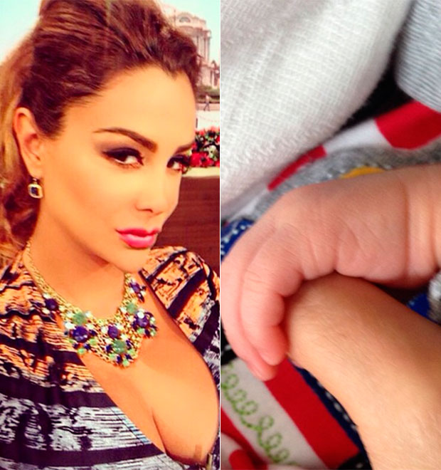 Ninel Conde, a Alma Rey de <i>Rebelde</i>, dá as boas-vindas a seu segundo filho