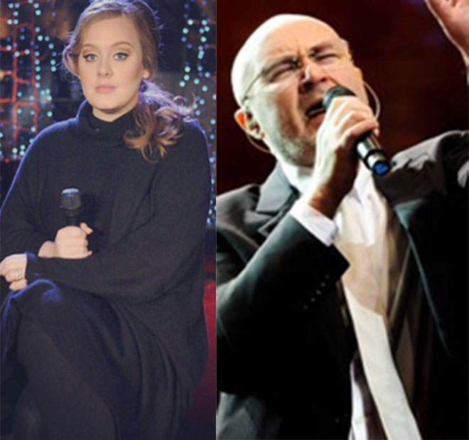 Phil Collins comenta sumiço de Adele