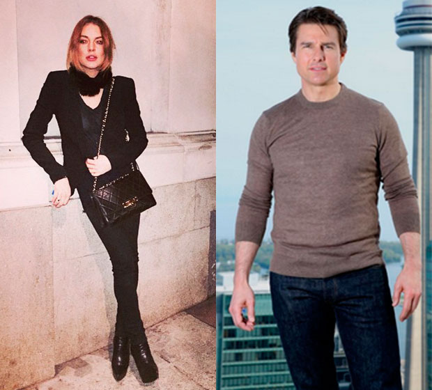 Lindsay Lohan e Tom Cruise estariam tendo um caso