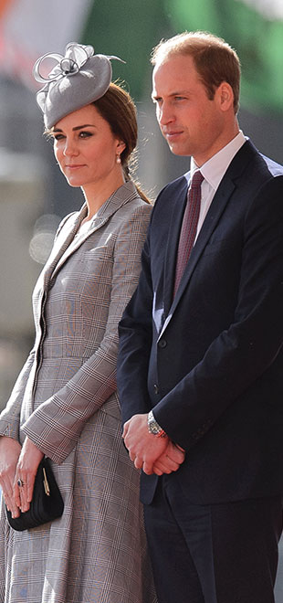 Príncipe William leva Kate Middleton para a Escócia