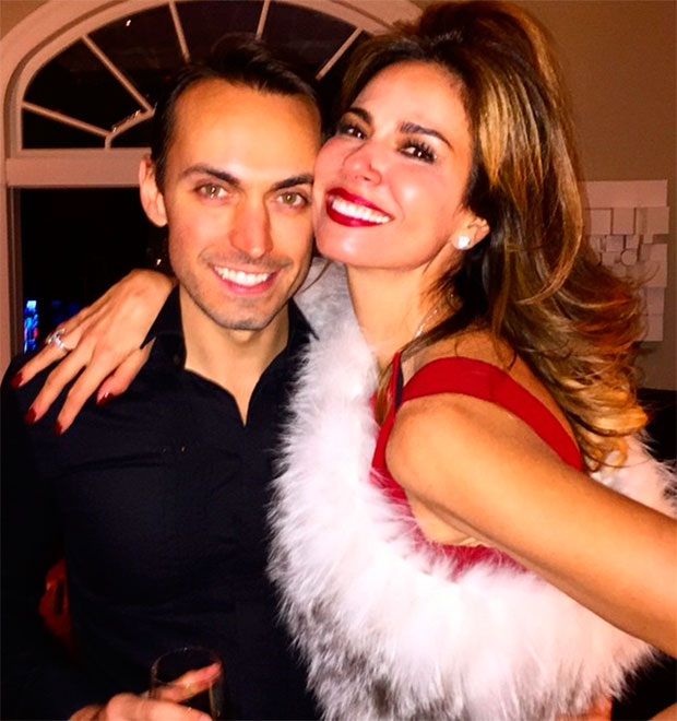 Luciana Gimenez comemora aniversário ao lado de amigos em Nova York