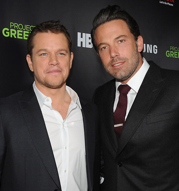 Matt Damon reage a cena de nu frontal do melhor amigo Ben Affleck