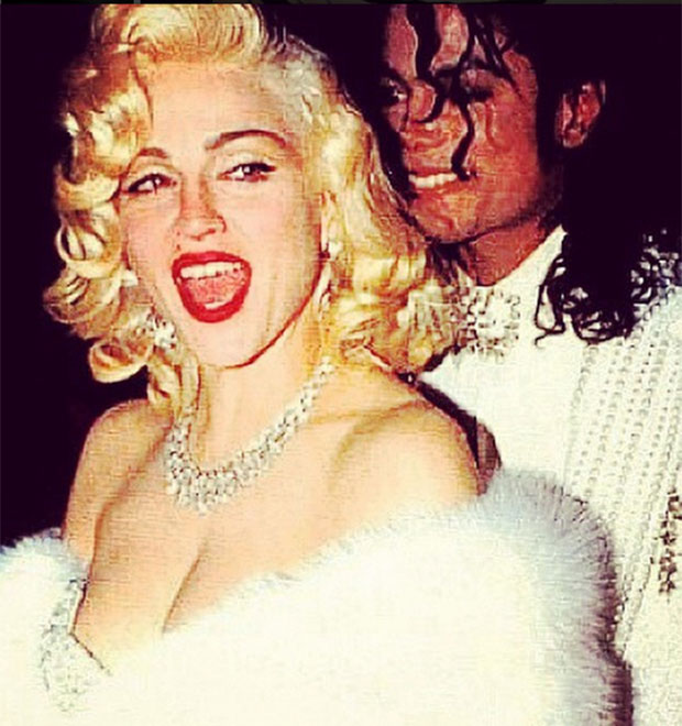 Madonna posta foto antiga com Michael Jackson