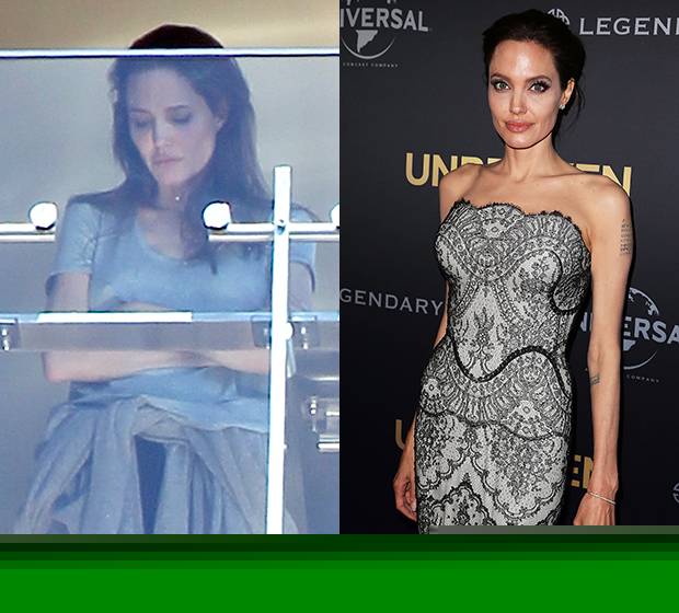 Angelina Jolie é fotografada em hotel de Sidney, na Austrália, aparentemente cansada