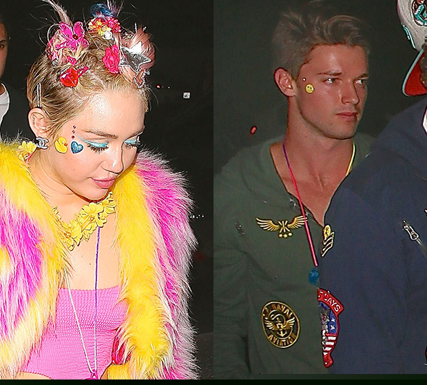 Miley Cyrus comemora seu aniversário ao lado de Patrick Schwarzenegger