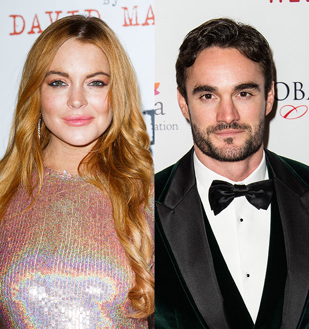 Lindsay Lohan flerta com Thom Evans, mas é rejeitada