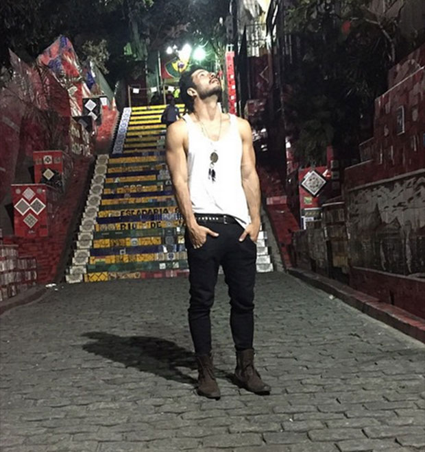 Namorado de Isis Valverde, Uriel Del Toro, grava clipe no Rio de Janeiro