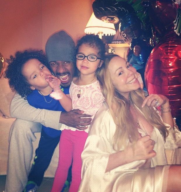 Meses após a separação, Nick Cannon irá passar o Natal com Mariah Carey