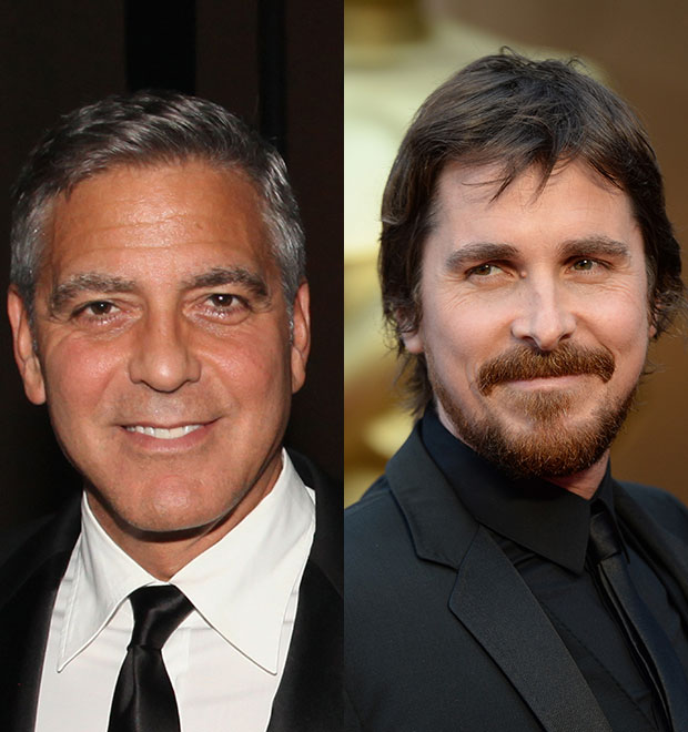 Christian Bale para George Clooney: - <i>Apenas cale a boca, pare de choramingar</i>