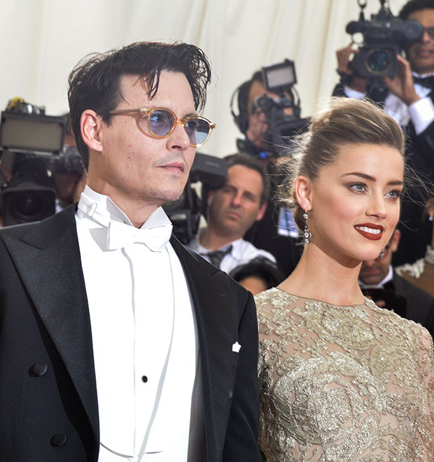 Relacionamento de Johnny Depp e Amber Heard estaria em crise