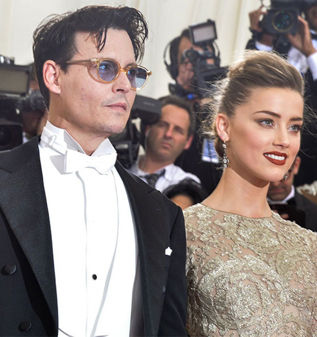 Johnny Depp e Amber Heard adiam o casamento devido a problemas no relacionamento, diz revista