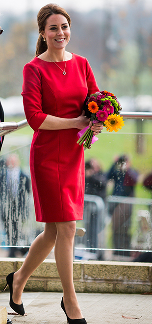 Kate Middleton <i>está começando a se sentir grávida</i>