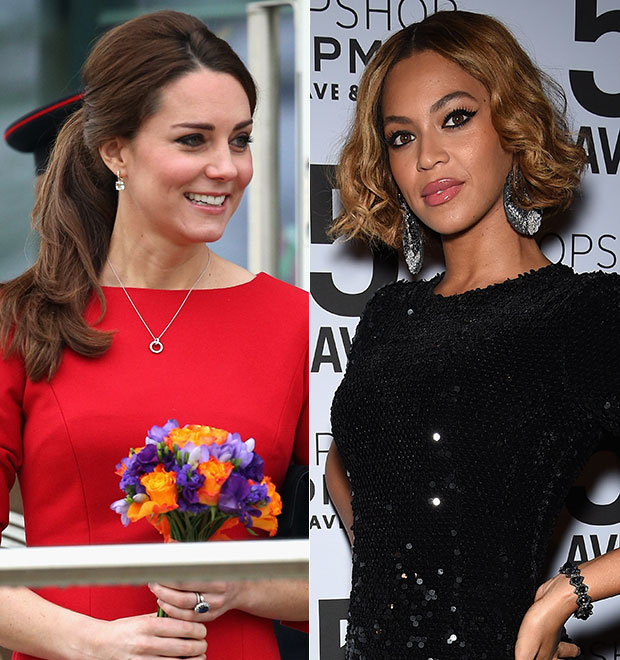 Kate Middleton e Beyoncé vão se encontrar em Nova York