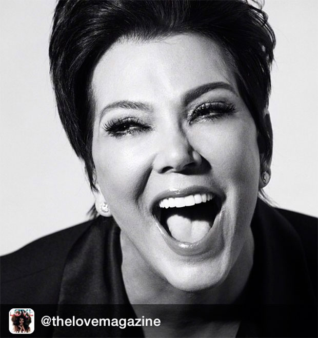 Mãe de Kim Kardashian sensualiza em vídeo para <i>Love Magazine</i>