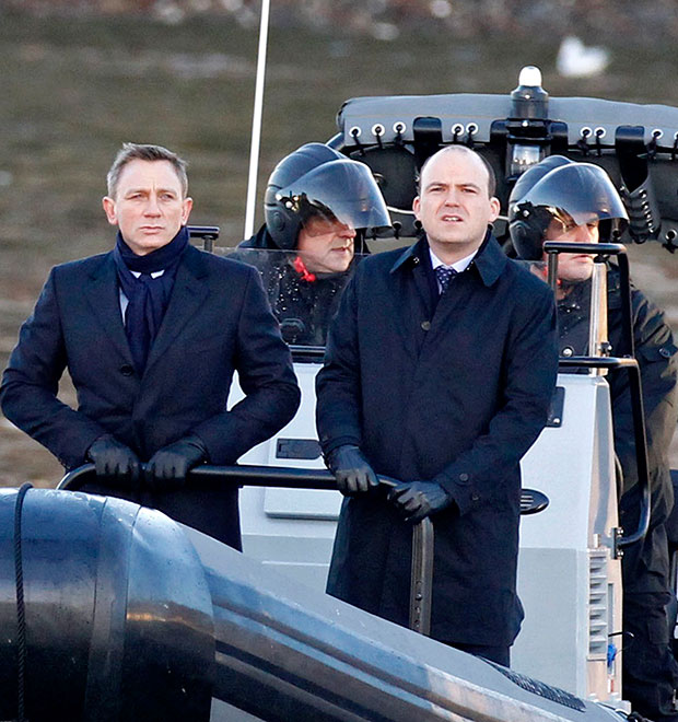Daniel Craig grava as primeiras cenas do próximo <i>007</i> 