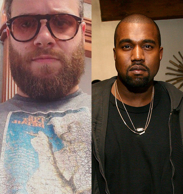 Kanye West faz <i>show</i> particular em limousine para Seth Rogen