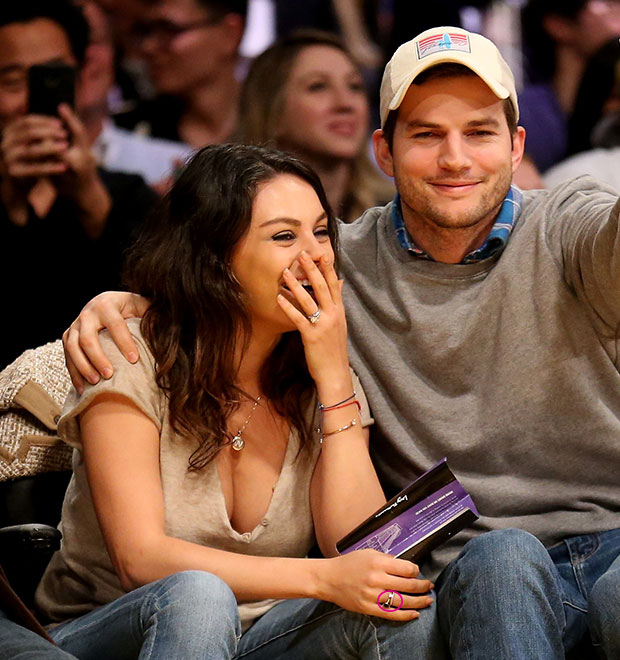Mila Kunis é vista com novo anel e gera rumores de casamento