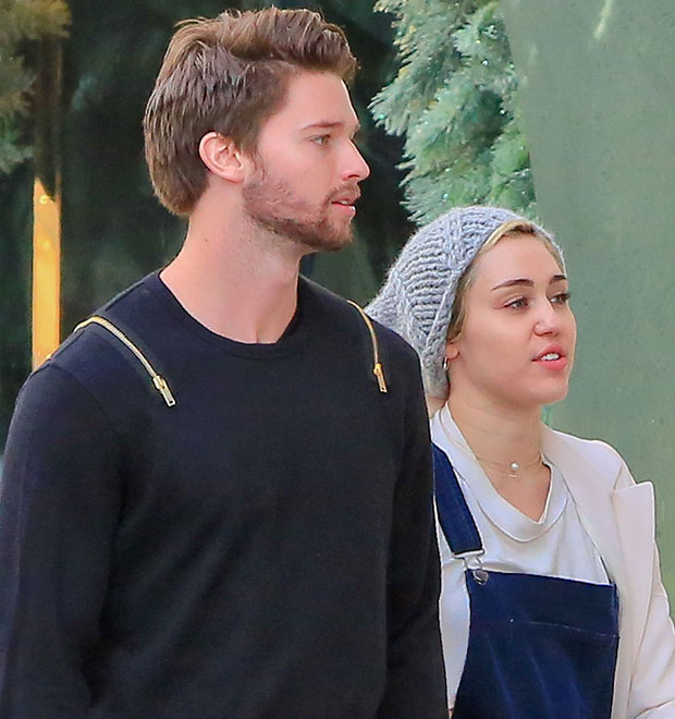 Miley Cyrus passa final de semana com o pai do namorado, Arnold Schwarzenegger