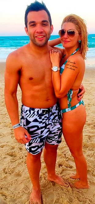 De biquíni, Antonia Fontenelle curte dia na praia com o namorado. Veja!