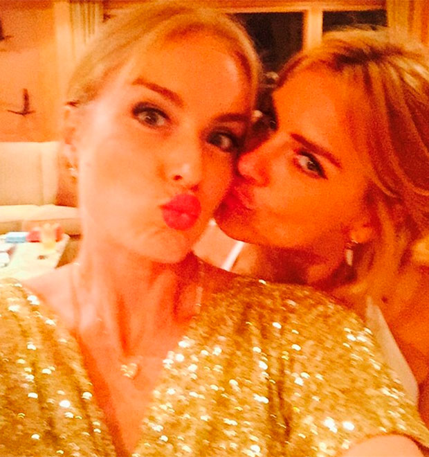 Após <i>Réveillon</i> juntas, Carolina Dieckmann homenageia Angélica