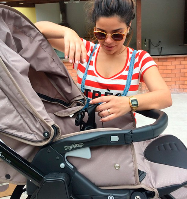 Na reta final da gravidez, Vanessa Giácomo diz estar <i>super ansiosa</i> para a chegada da filha