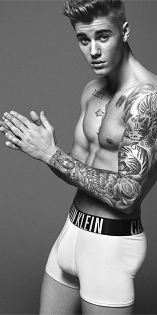 Justin Bieber quer que sua campanha da <i>Calvin Klein</i> seja tão impactante quanto a de Mark Wahlberg