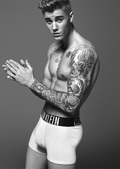 Fotos de Justin Bieber para <i>Calvin Klein</i> teriam sido retocadas no <i>Photoshop</i>