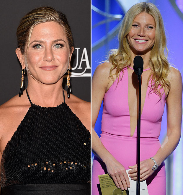 Ex-parceiras de Brad Pitt, Jennifer Aniston e Gwyneth Paltrow não guardam rancor uma da outra