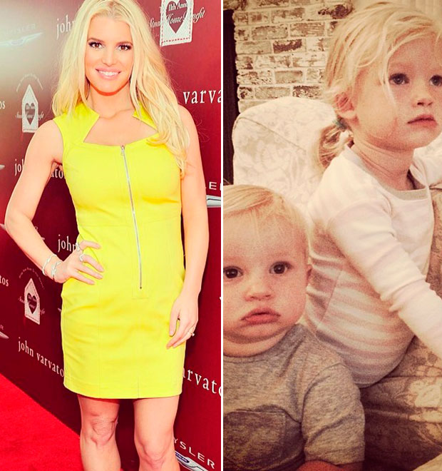 Filhos de Jessica Simpson recebem proposta para estrelar campanha de roupas infantis