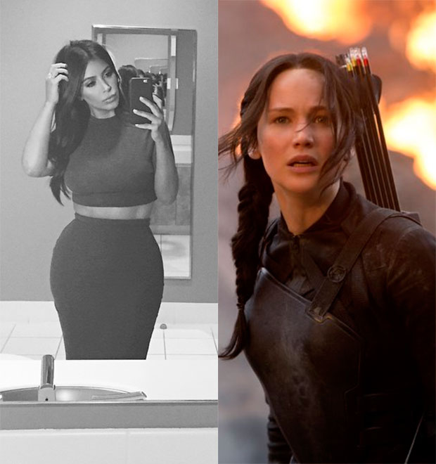 Kim Kardashian riu muito de Jennifer Lawrence, entenda!