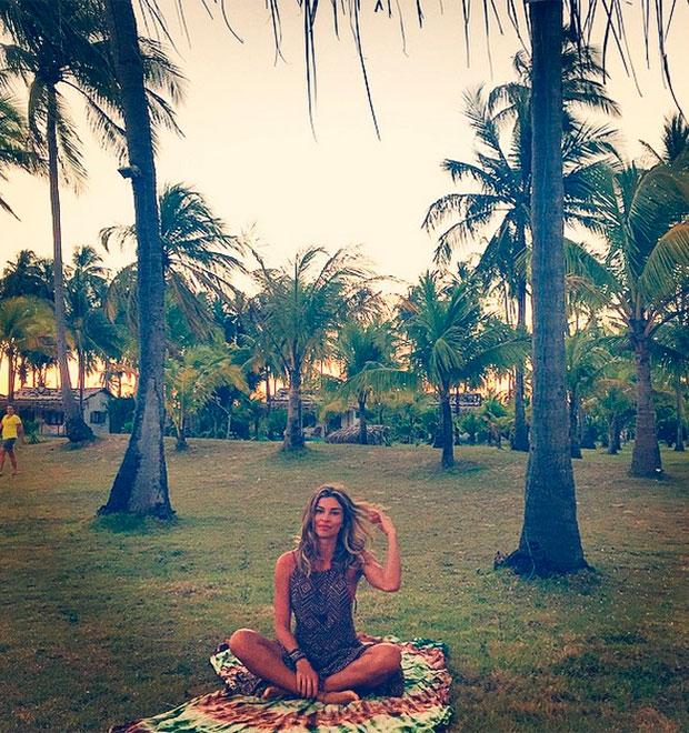 Grazi Massafera posa em clima <i>zen</i> e mostra aos seus seguidores. Veja!