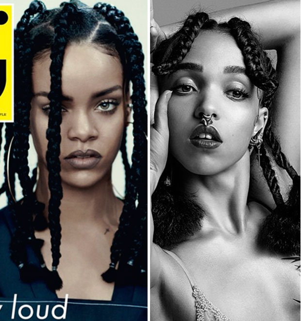 Rihanna é comparada a namorada de Robert Pattinson após ensaio fotográfico. Entenda!
