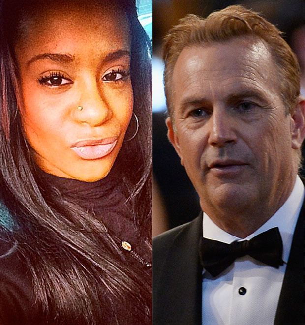 Kevin Costner se solidariza com filha de Whitney Houston: - <i>Eu nem imagino o que a família dela está passando</i>