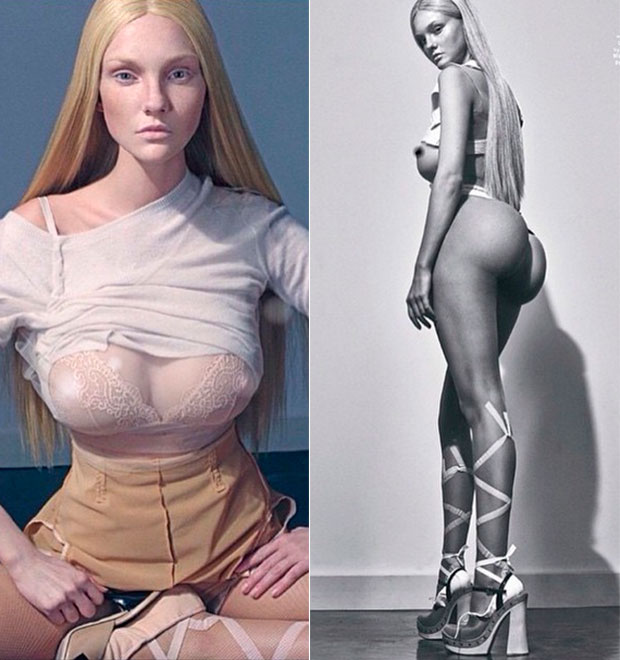 Carol Trentini aparece irreconhecível e com super <i>derrière</i> em revista. Veja!