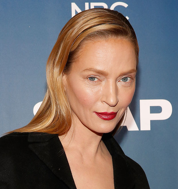 Após surgir irreconhecível, Uma Thurman fala sobre sua nova aparência