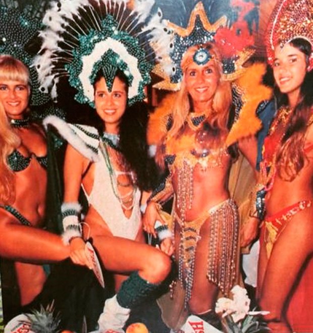 Ticiane Pinheiro aparece morena em foto antiga publicada pela mãe