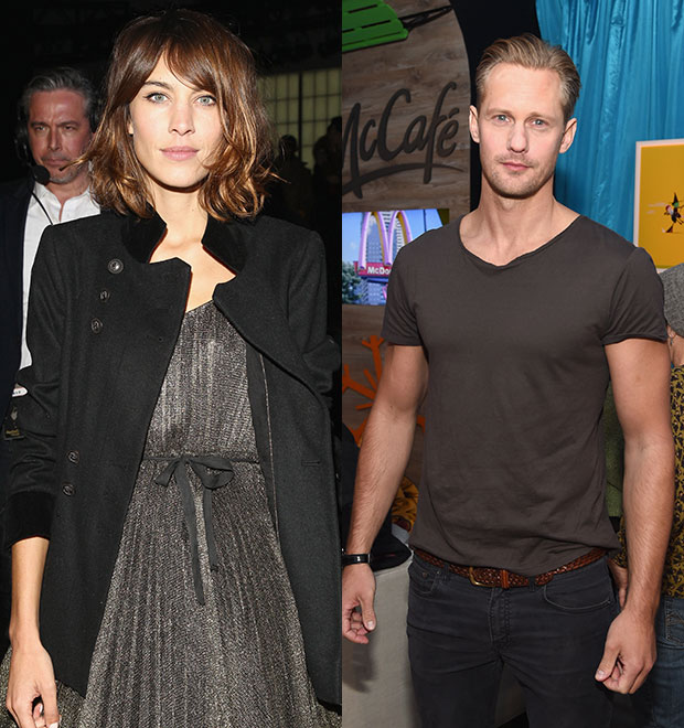 Alexander Skarsgard estaria namorando Alexa Chung, diz <i>site</i>
