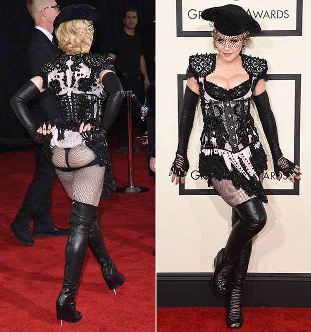 Madonna diz que Lourdes Maria ficou horrorizada com ela mostrando o <i>derrière</i>