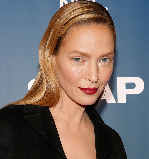 Uma Thurman explica porque não gosta de sorrir em fotos